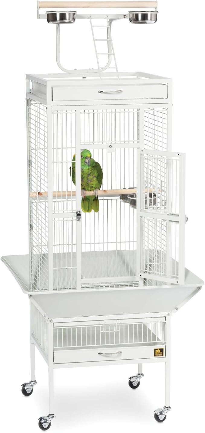 Prevue Pet Products Wrought Iron Select Bird Cage Black Hammertone 3151BLK - Image 3