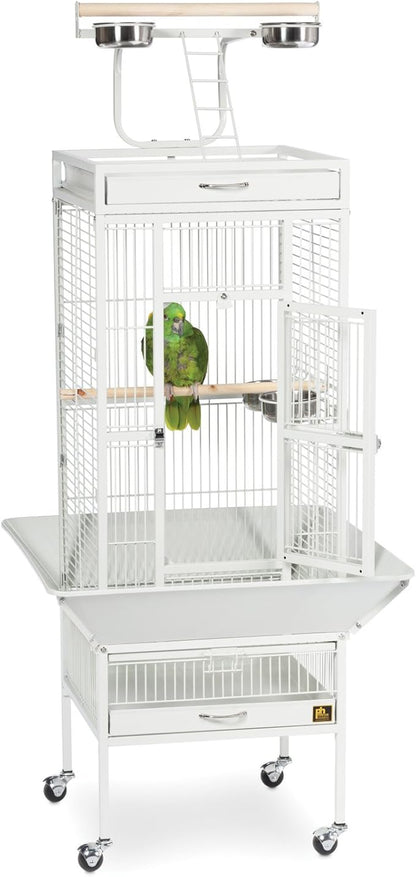 Prevue Pet Products Wrought Iron Select Bird Cage Black Hammertone 3151BLK - Image 3