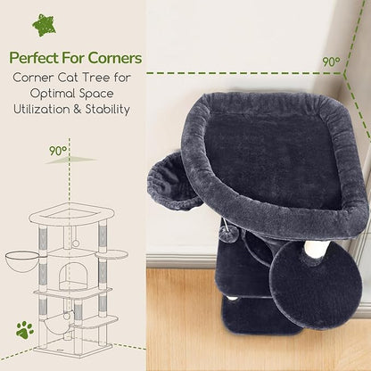 Globlazer Corner Cat Tree Tower - Image 2