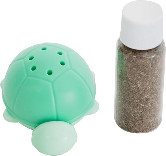 Catstages Wobble Turtle Catnip Diffuser Refillable Cat Toy by Catstages