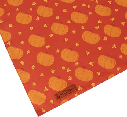 ADOGGYGO Thanksgiving Dog Bandanas 2 Pack, Reversible Pumpkin Turkey Pet Scarf - Image 6