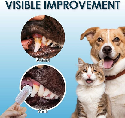 Mooncat Dental Finger Wipes for Dogs & Cats - Image 4