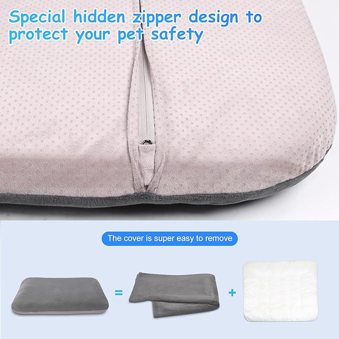Magic Dog Super Soft Medium Dog Bed, 32 Inches Orthopedic Foam Pet Beds - Image 5