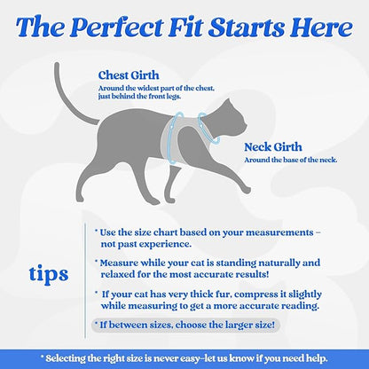 rabbitgoo Cat Harness and Leash Set - Image 2