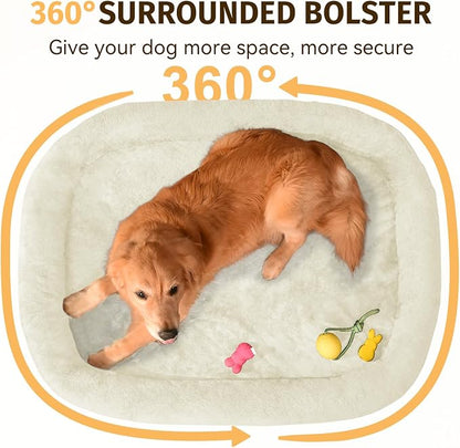 Orthopedic Waterproof Large Memory Foam Dog Bed: Washable Dog Bed - Image 4