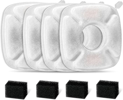 8 Pcs Cat Fountain Replacement Filters by Redoso