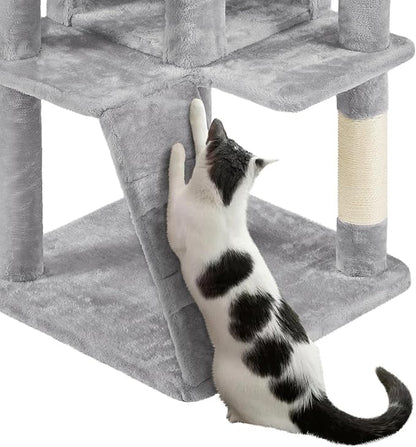 Yaheetech 70in Multi-Level Cat Tree Tall Cat Tower Cat Furniture - Image 6