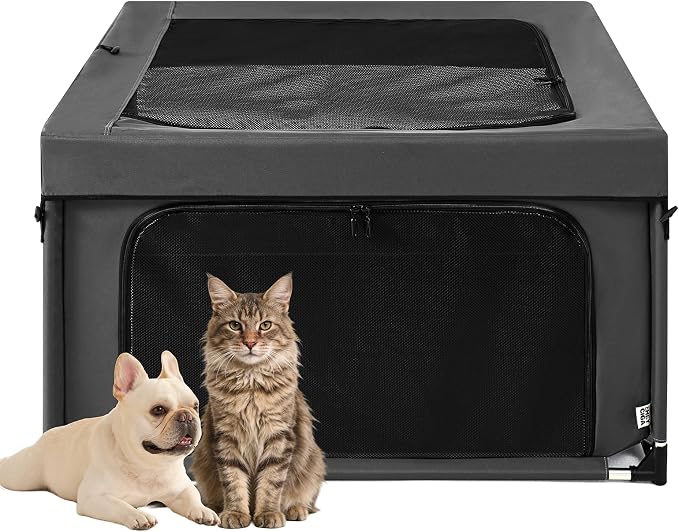 EHEYCIGA 42x42x26 Inches Puppy Playpen by EHEYCIGA