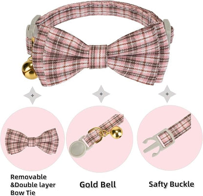 2 Pack Soft Cotton Cat Collars - Image 4