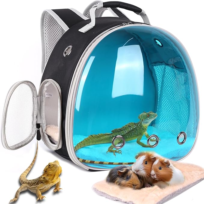 Bearded Dragon Travel Carrier Backpack by WEVONIGU