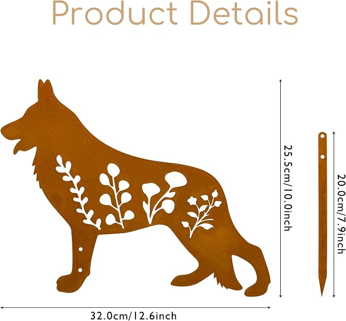 Dog Garden Stake - Image 2