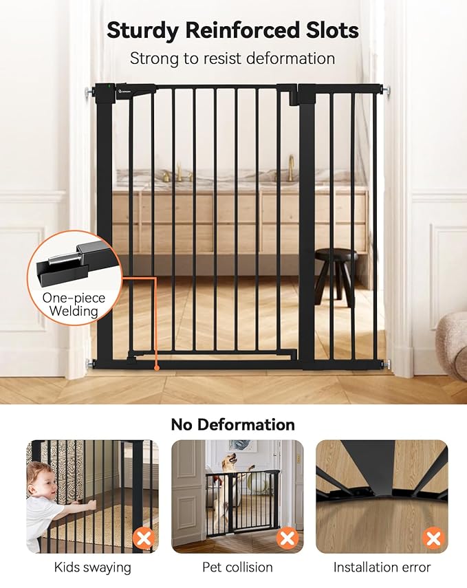 COMOMY 36" Extra Tall Baby Gate - Image 3