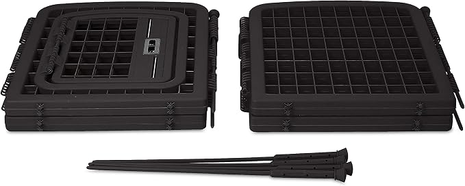 Amazon Basics 8-Panel Octagonal Plastic Pet Pen Fence Enclosure - Image 6