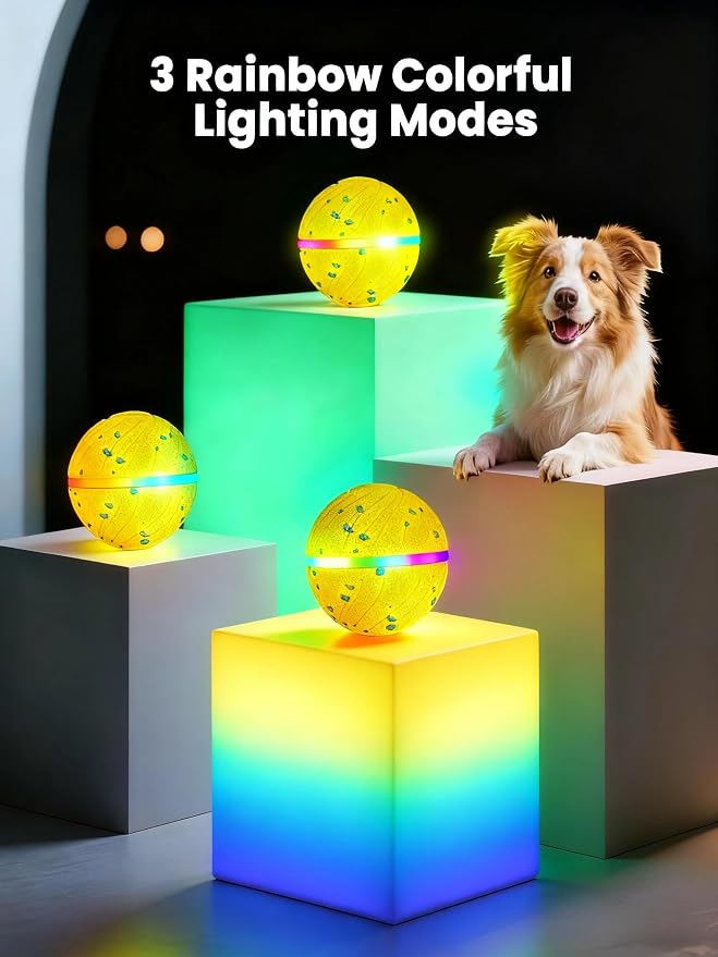 Smart Interactive Dog Balls, Automatic Moving Ball - Image 2