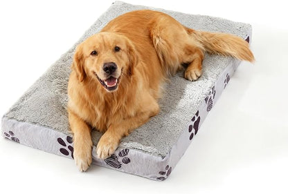 Waterproof Orthopedic Dog Bed for Extra Large Dogs 41x27x4 Inch by CAPTSNOOZE