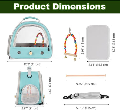Portable Parrot Travel Cage Carrier - Image 2