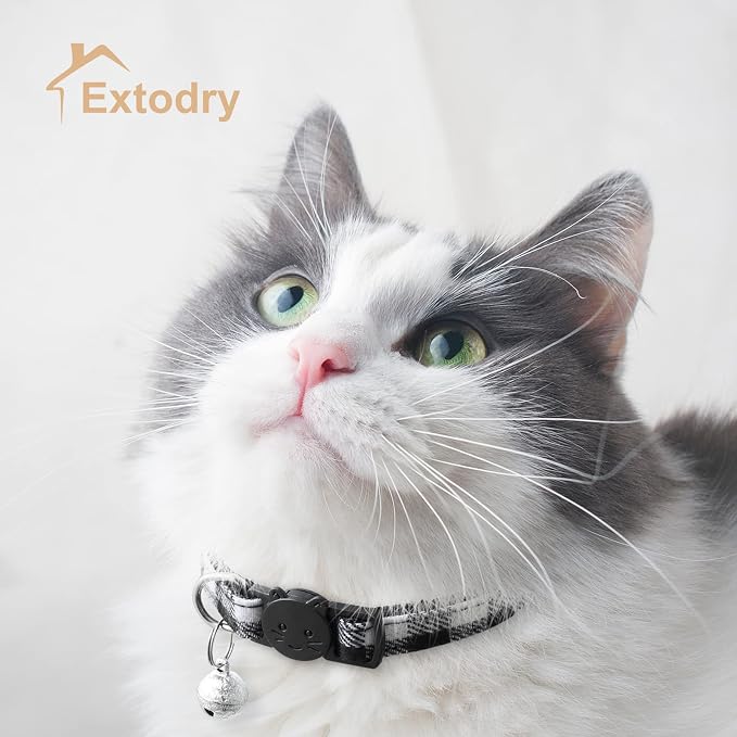 6 Pack Classic Plaid Cat Collars - Image 5