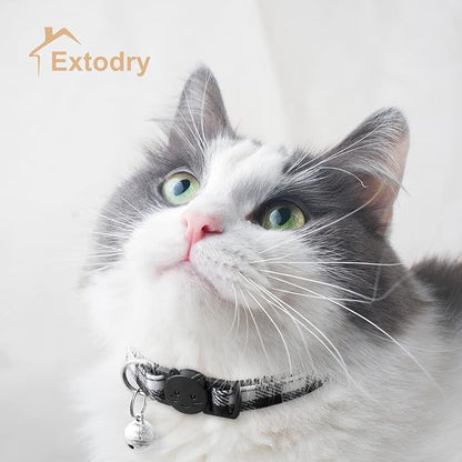 6 Pack Classic Plaid Cat Collars - Image 5