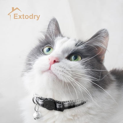 6 Pack Classic Plaid Cat Collars - Image 5