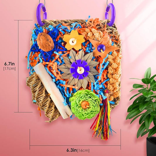 KATUMO Bird Toys, Cockatiel Foraging Shredder Toys - Image 2