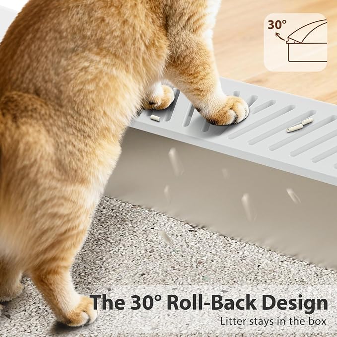 Stainless Steel Litter Box | Metal Kitty Litter Box - Image 3