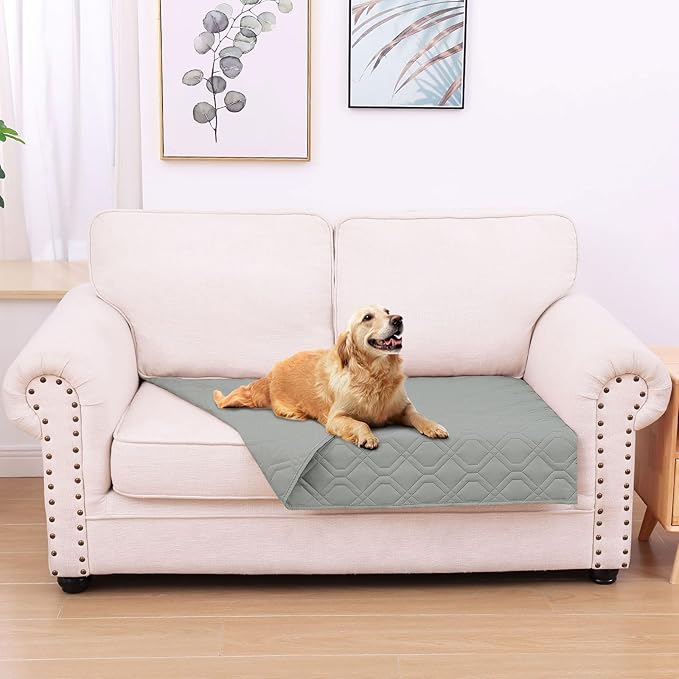 hyha Waterproof Dog Bed Blanket, Soft Pet Blankets, Waterproof Couch Cover by hyha