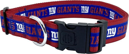 Pets First NFL New York Giants Licensed PET COLLAR, Extra Large by PETSFIRST