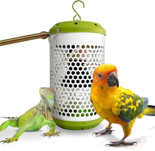SYSAI Bird Cage Heater with Anti-Burning Protection, and Anti-Bite Power Cord by SYSAI