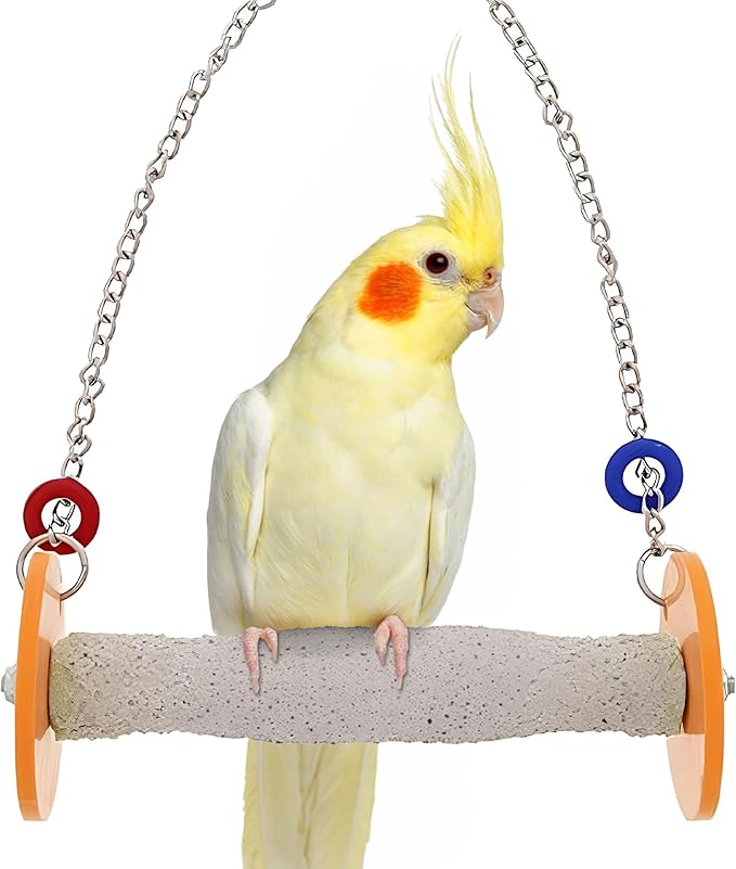 Sweet Feet and Beak Roll Bird Swing by Sweet+Feet+%26+Beak