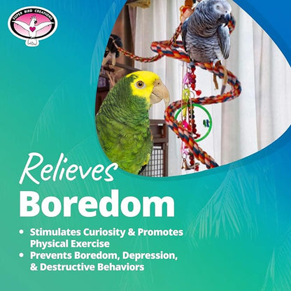 Super Bird Creations SB325 Large Bungee Bird Toy - Image 6