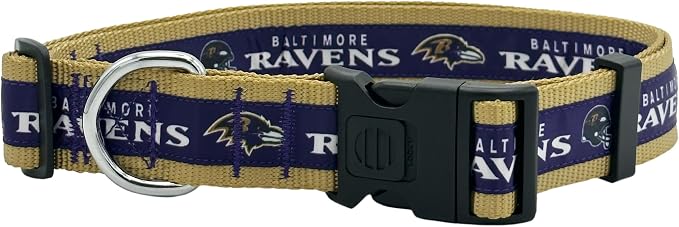 New & Improved Pets First NFL Licensed PET Collar- Heavy-Duty, and Durable New by PETSFIRST