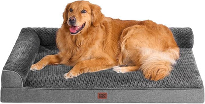 EHEYCIGA Extra Large Dog Bed Othorpedic, Memory Foam XL Dog Bed by EHEYCIGA