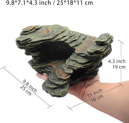 Turtle Basking Platform Shale Scape Step Ledge, Reptile Ladder Resting Terrace - Image 2