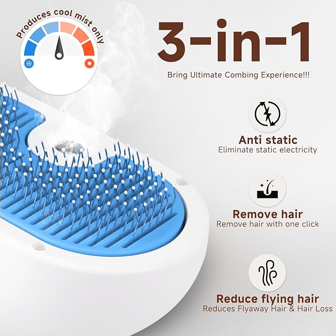 Pet Steam Brush for Dog & Cat - Image 2