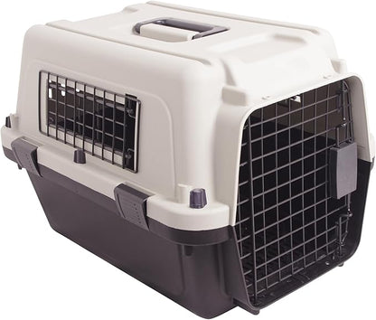 Plastic Dog/Cat Crate Portable Travelling Pet Kennel Without Wheel - Image 5