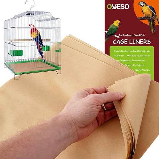 30PCS Bird Cage Liners by OVESD