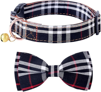Yizepet Dog Collar with Bow Tie- Adjustable pet Collar by Yizepet