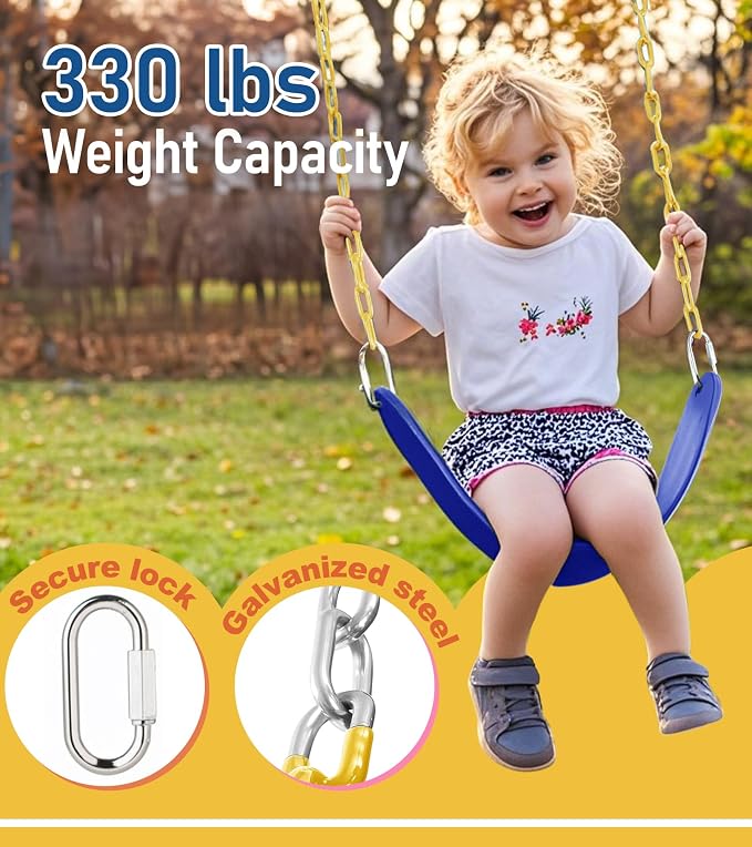 Heavy Duty Swing Seat, Swing Set Accessories Replacement - Image 3