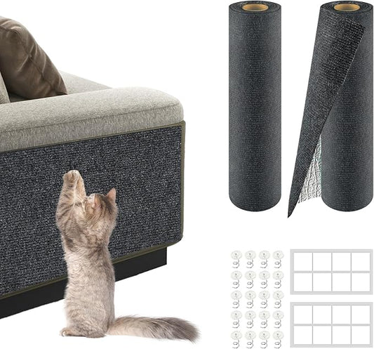 2Pack Total 78.7"x15.8" Cat Scratch Mat by ZLAFM