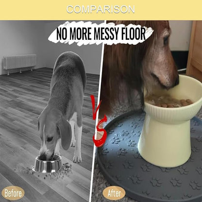 Dog Food Mat - Waterproof Silicone Dog Mat - Image 3