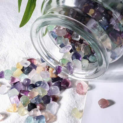 JOHOUSE Quartz Crystals, Crushed Chips Tumbled Polished Stones Assorted - Image 6