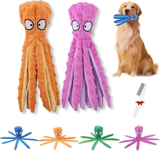 2025 New Upgrade Interactive Chew Pet Toy No Stuffing Bite-Resistant Squeaky by Unknown