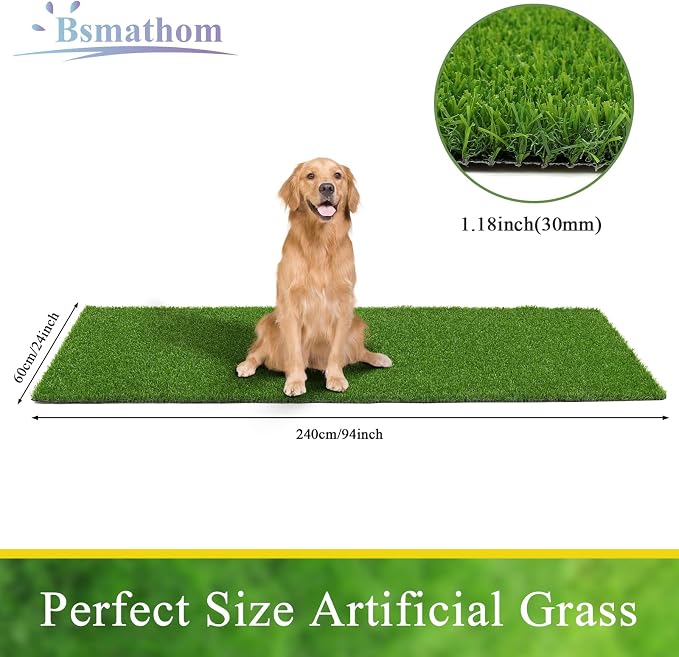 Bsmathom Artificial Grass Rug - Image 3