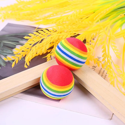 PET SHOW 50pcs 1.38" Cat Toy Balls Interactive - Image 4