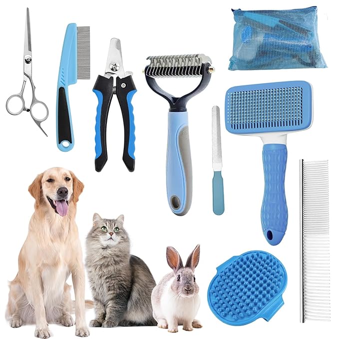 Dog Brush for Shedding by KUEIOX