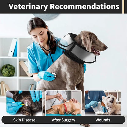 Allroaring Dog Cone Collar, Soft Dog Cones - Image 6