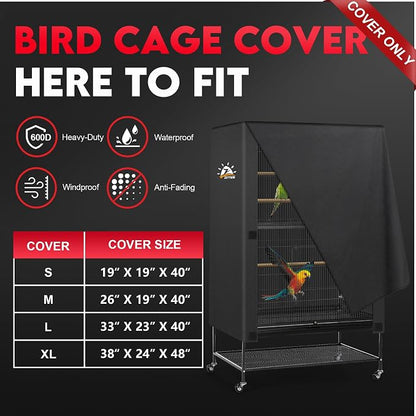 Zettum Bird Cage Cover - Image 2