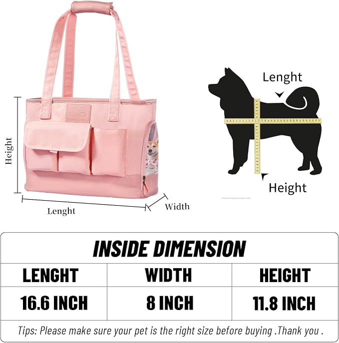 Dog Carrier, Cat Carrier, Pet Carrier, Foldable Waterproof Premium PU Leather - Image 5