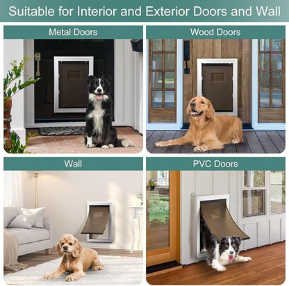 Dog Door Aluminum Pet Door - Image 3