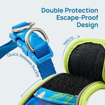Cat Harness and Leash Set, Step-in Escape Proof Adjustable Vest Harness - Image 4